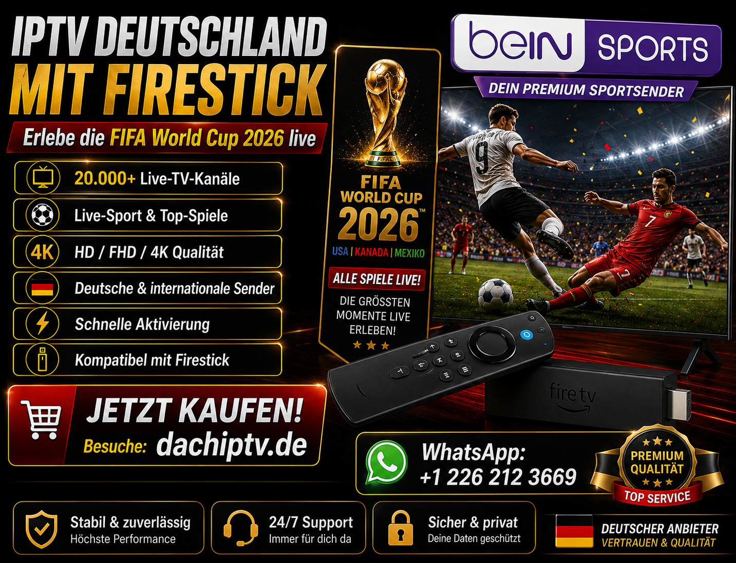 IPTV Smart TV App auf modernem Fernseher einrichten