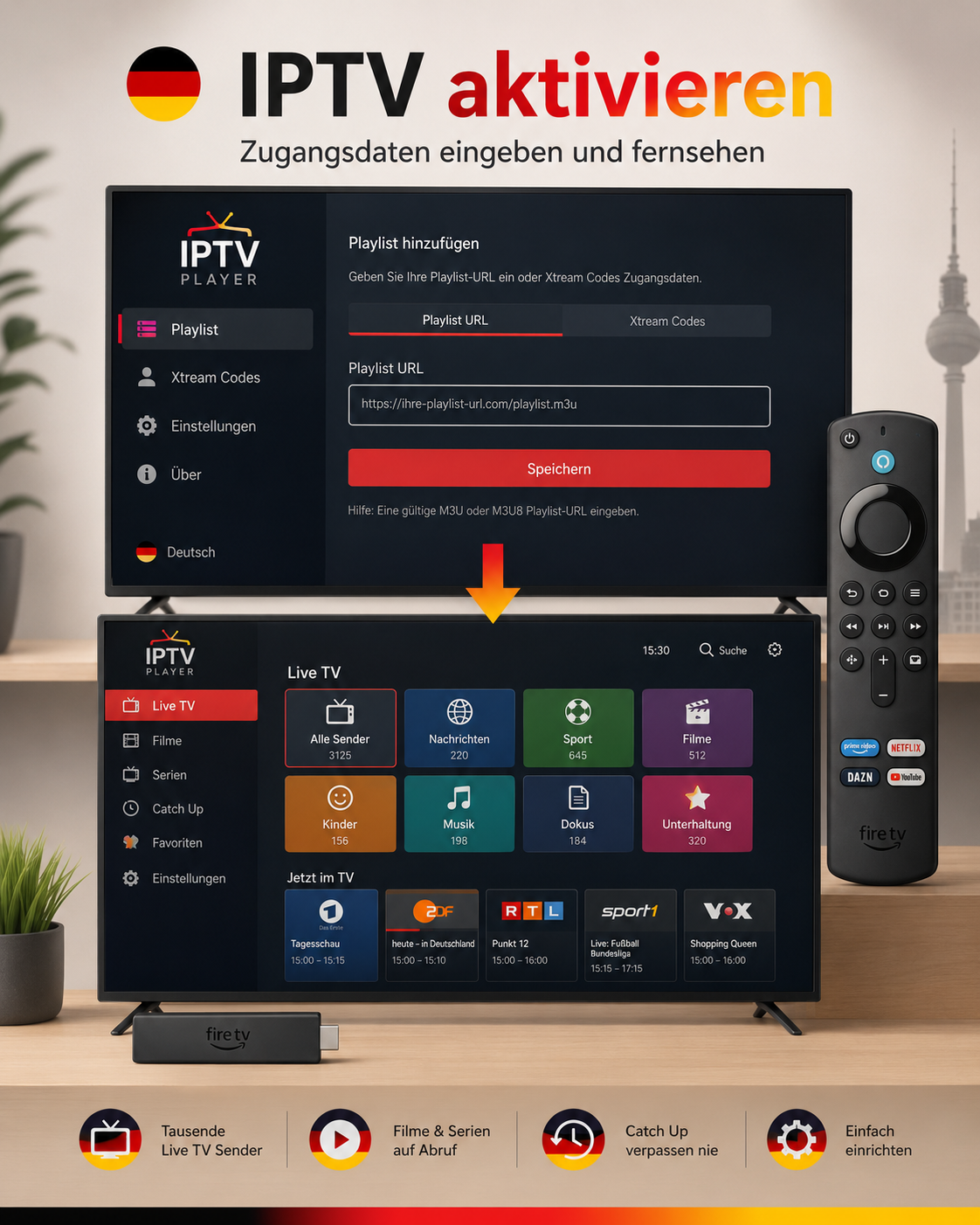 IPTV ohne Buffering mit stabilem WLAN und Router